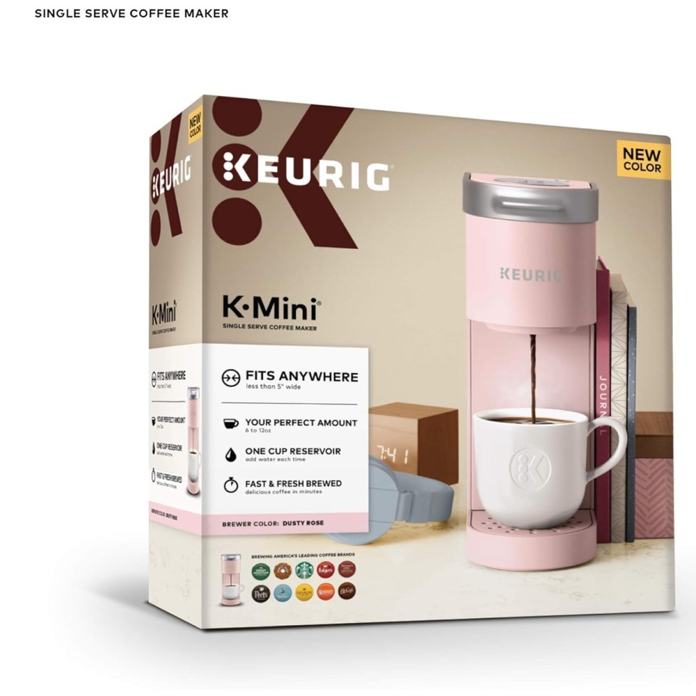 Keurig K-Mini Coffee Maker - Soft Pink
Used once
